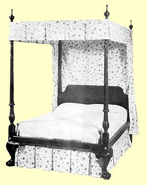 Ball & Claw Foot Chippendale Bed 