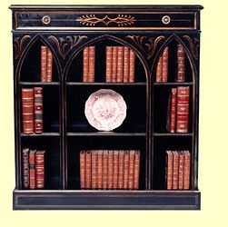 Gothic Open Bookcase