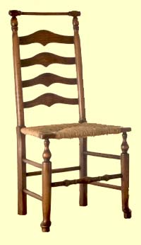 Macclesfield Ladderback Tall Side Chair