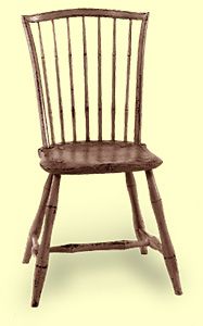Rod-Back  Windsor  Side Chair