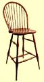 Bow Back Bar Height Tavern Chair