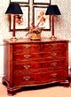 Serpentine Chest of Drawers with Ogee Bracket Feet