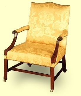 Chippendale Gainsborough Armchair